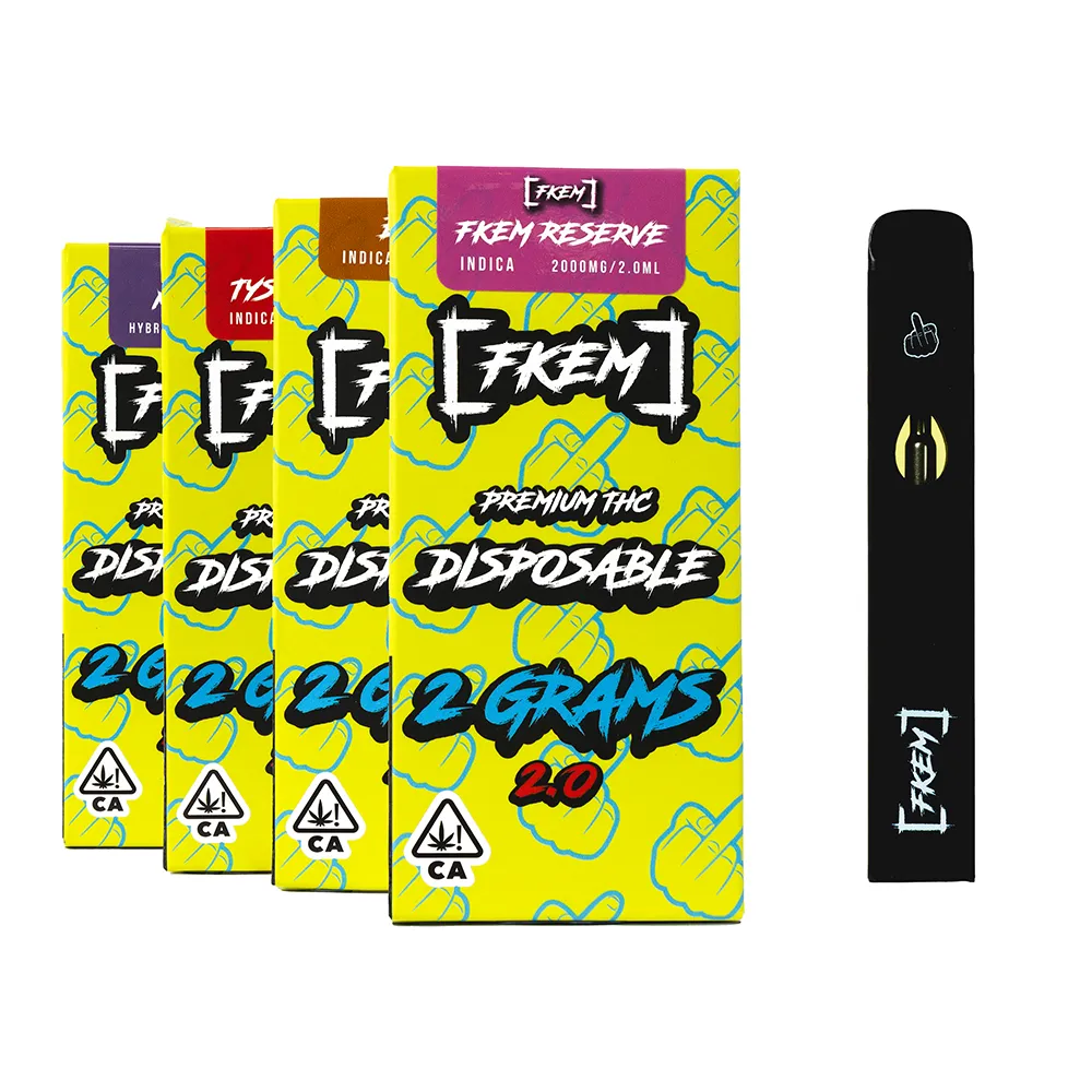 FKEM Premium THC Disposable Vapes 2g