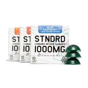 STNDRD Liquid Diamond Infused Gummies 1000mg