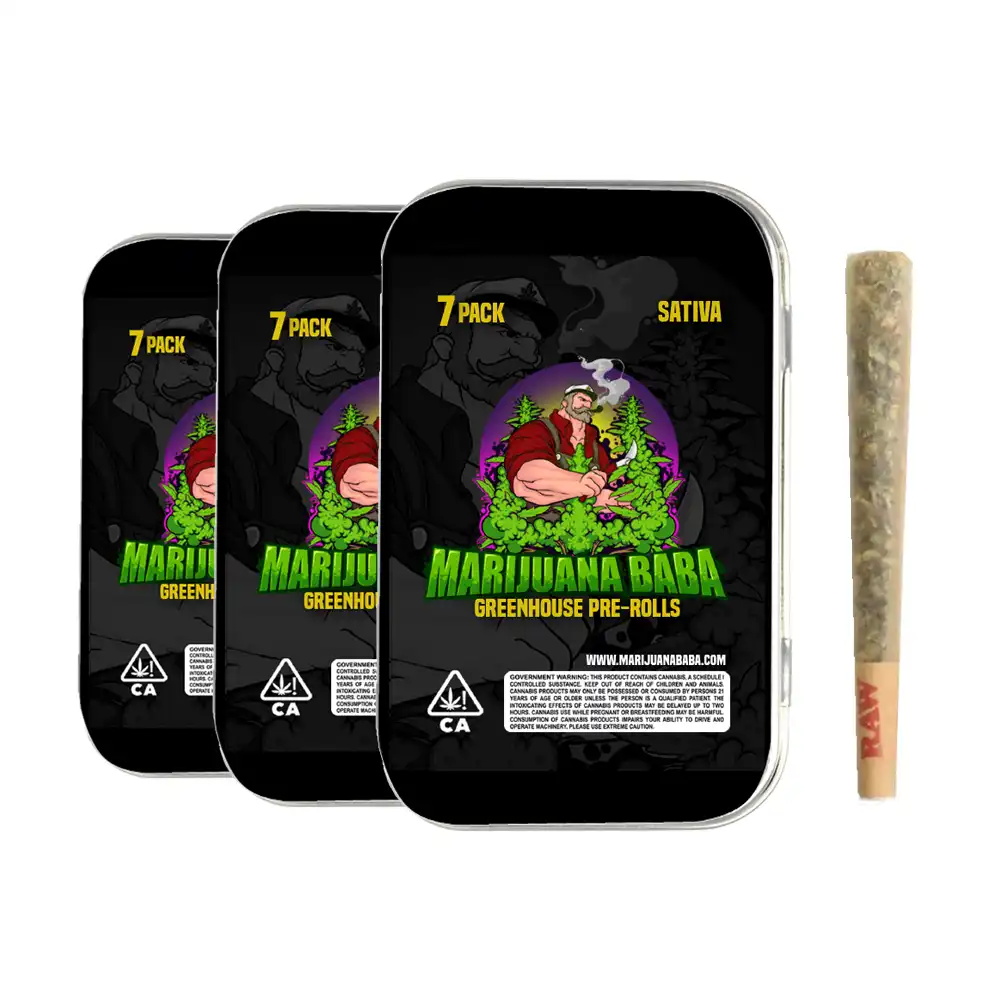 Marijuana Baba Greenhouse 7 Pack