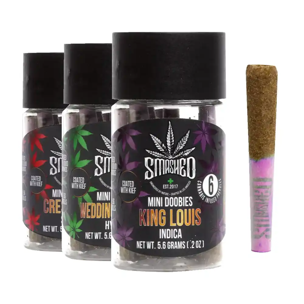 Smashed Diamond Infused Mini Doobies Prerolls
